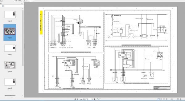CAT Hydraulic Power Unit HPU300 Electric Schematics EN PDF 4