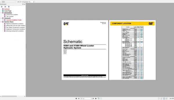 CAT Integrated Toolcarrier 56.9MB Full Models 02.1985 06.2021 Updated Electric Hydraulic Schematics EN PDF DVD 7
