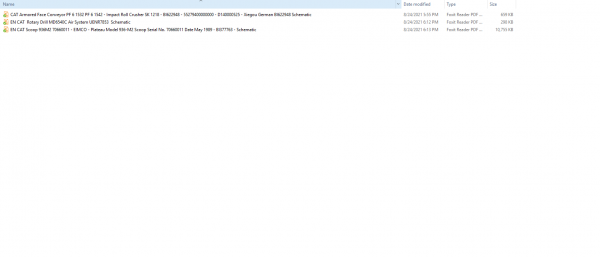 CAT Mining Products 485MB Collection Electric Hydraulic Schematics PDF DVD 4