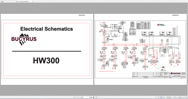CAT Mining Products 485MB Collection Electric Hydraulic Schematics PDF DVD 5