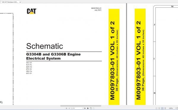 CAT Petroleum Products 147MB Full Models 12.2004 08.2021 Updated Electric Schematics EN PDF DVD 3