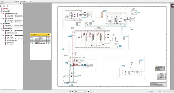 CAT Pipe Layer 88.2MB Full Models 04.2003 06.2019 Updated Electric Hydraulic Schematics EN PDF DVD 7
