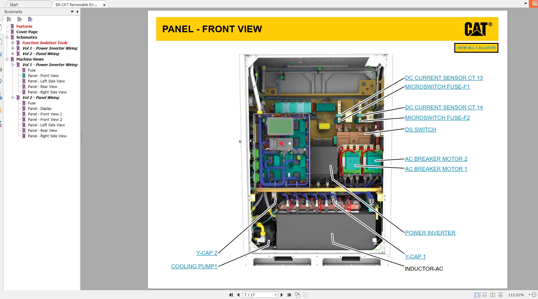 CAT Renewable Energy Collection Electric Schematics EN PDF DVD 4
