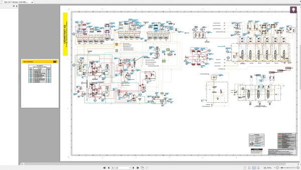 CAT Rotary Drill 96.3MB Full Models 01.2018 08.2021 Updated Electric Hydraulic Schematics EN PDF DVD 7