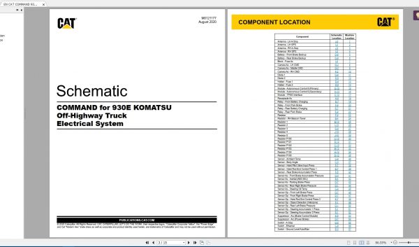 CAT Technology 13.8MB Collection Electric Schematics EN PDF DVD 1