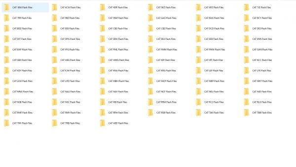 CAT Trainer Flash Files Collection DVD 2