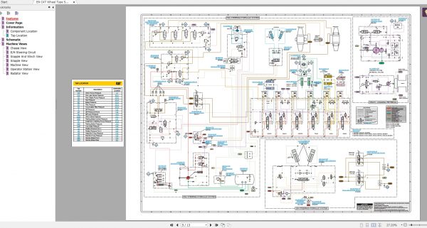 CAT Wheel Skidder 33MB Full Models 09.2002 08.2019 Updated Electric Hydraulic Schematics EN PDF DVD 6