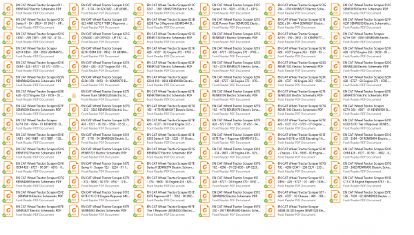 CAT Wheel Tractor Scraper 196MB Full Models 09.2002 08.2021 Updated Electric Hydraulic Schematics EN PDF DVD 2