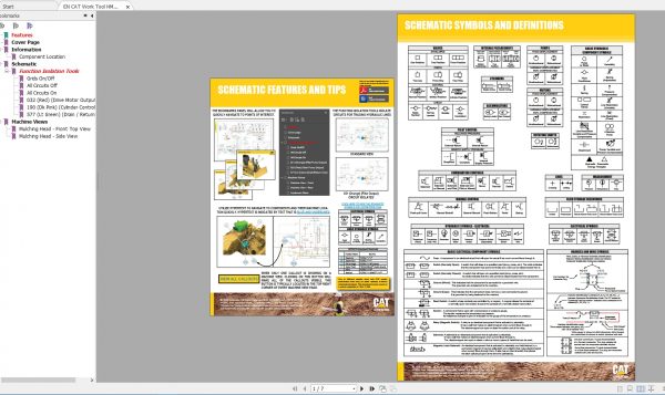 CAT Work Tool 60.2MB Full Models 07.2012 07.2021 Updated Electric Hydraulic Schematics EN PDF DVD 6