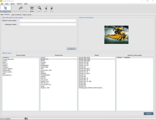 Claas Parts Doc 2.2 09.2021 Agricultural Updated 693 EPC Spare Parts Catalog DVD 2