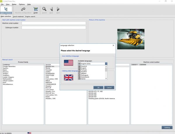 Claas Parts Doc 2.2 09.2021 Agricultural Updated 693 EPC Spare Parts Catalog DVD 3