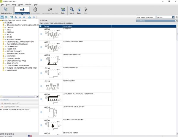 Claas Parts Doc 2.2 09.2021 Agricultural Updated 693 EPC Spare Parts Catalog DVD 7