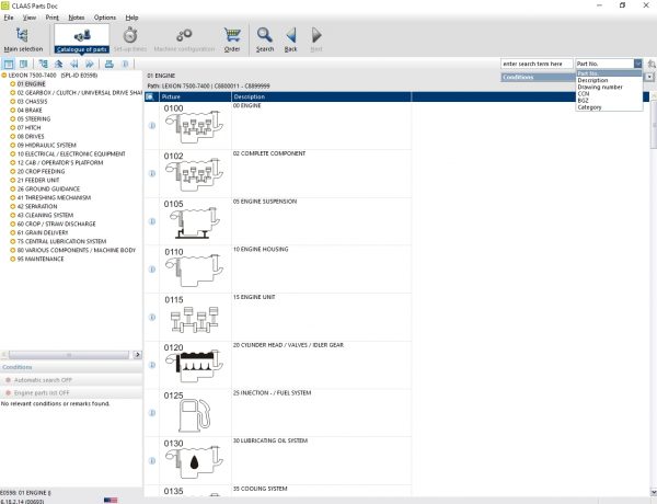 Claas Parts Doc 2.2 09.2021 Agricultural Updated 693 EPC Spare Parts Catalog DVD 8