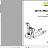 Clark Electric Pallet Truck WPio18 Service Manual SM 1154 1
