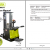 Clark Electric Stacker PSX16 Service Manual LOT 83010 191dec093c49d0891