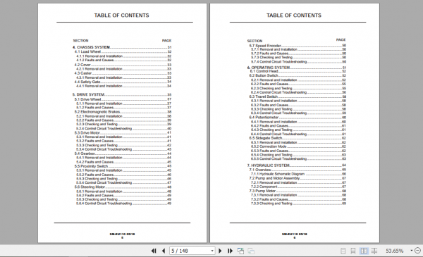 Clark Electric Stacker PSX16 Service Manual LOT 83010 21662b3633d1101a9