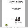 Clark Forklift 2021 GTS 20 33 D ISUZU ENGINE Service Manual 8129704 1