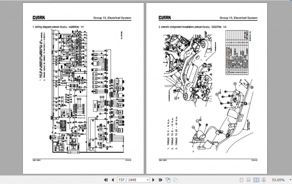 Clark Forklift 2021 GTS 20 33 D ISUZU ENGINE Service Manual 8129704 4