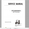 Clark Forklift 2021 GTS 20 33 L HMC Theta Engine Service Manual 8163662 1