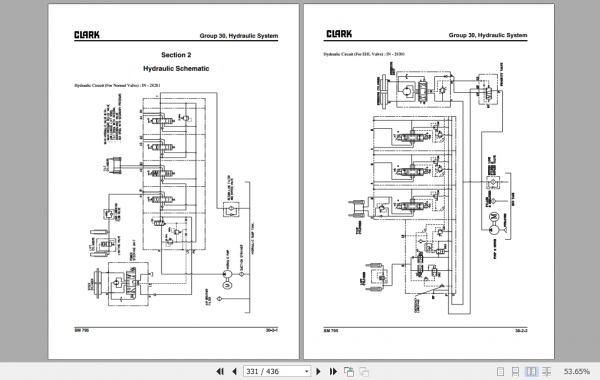 Clark Forklift 2021 GTX GEX16 18 20s Service Manual 8066413 4