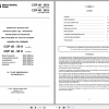 Clark Forklift CDP40 50H German Operator Manual 4340332 2