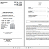 Clark Forklift CDP40 50H Operator Manual 4340332 2