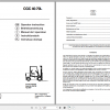 Clark Forklift CGC 40 70L Operator Manual 8041618 1