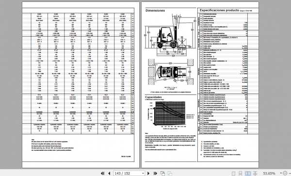 Clark Forklift CGP16H 20SH Operator Manual 4349248 4