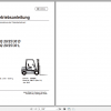 Clark Forklift CQ 20D 30L German Operator Manual 3344080 1