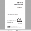 Clark Forklift CTX 40 70 Parts Manual 8090308 1