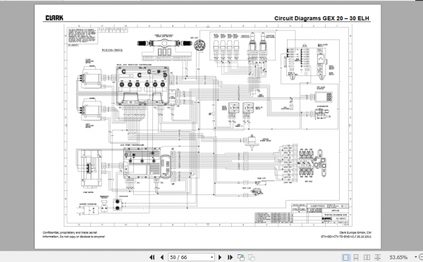 Clark Forklift CTX 40 70 Service Manual SM 849 23655a9ce7dc7eda9