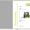 Clark Forklift Cabin GEX GTS 16 GTX20s C15D 55s Parts Manual EN 3