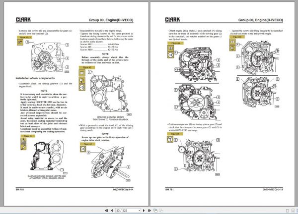 Clark Forklift DVD PDF 2021 928GB Service Manual Parts Catalog Operator Manual 18