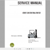 Clark Forklift GEX 20 25 30s 30 32 Service Manual 8051045 1