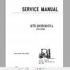 Clark Forklift GTS 20 33 L PSI 4G64 Service Manual 8129703 1