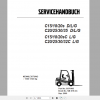 Clark Forklift German C15 20s Diesel P152D Service Manual 8076486 15af7b99f06212453