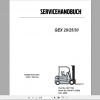 Clark Forklift German GEX 20 25 30 Service Manual 8077192 1
