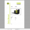 Clark Forklift PPFXS20 Parts Manual PB EU142 1