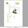 Clark Forklift PPX20 Parts Manual PB EU138 1