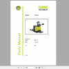 Clark Forklift PPXS20 Parts Manual PB EU136 1
