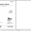 Clark Forklift PX 20 Operator Manual 8113239 1