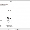 Clark Forklift PX20 German Operator Manual 8114067 1