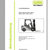 Clark Forklift PX20 German Operator Manual 8114067 4 1