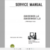 Clark Forklift Truck 2021 S20 32C 35 L G Service Manual 8146157 1