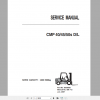 Clark Forklift Truck CMP 40 45 50s Service Manual 8036088 1