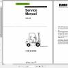 Clark Forklift Truck CMP 40 45 50s Service Manual SM 648 1