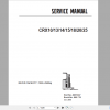 Clark Forklift Truck CRX10 13 14 15 18 20 25 Service Manual 1