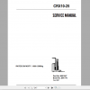 Clark Forklift Truck CRX10 13 14 15 18 20 25 Service Manual 2