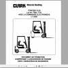 Clark Forklift Truck French CTM CEM 10 20 HPB1 Control Training Manual Electr System 1