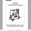 Clark Forklift Truck German CTM CEM 20 30 LT210A Training Manual Electr System 4
